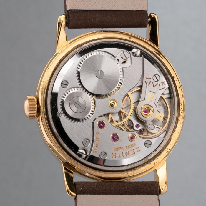 Zenith - Chronomètre Vintage gold plated