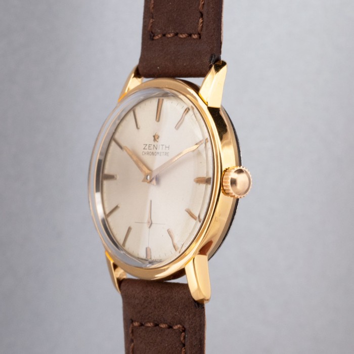 Zenith - Chronomètre Vintage gold plated