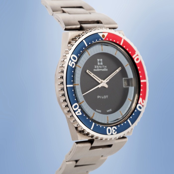 Zenith - Pilot Surf Vintage Circa 1970 with Box Ref. 02.0190.380