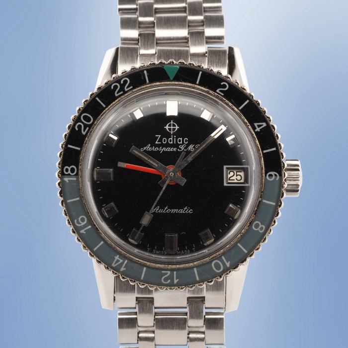 Zodiac - Aerospace GMT Circa 1960 JB Champion Bracelet