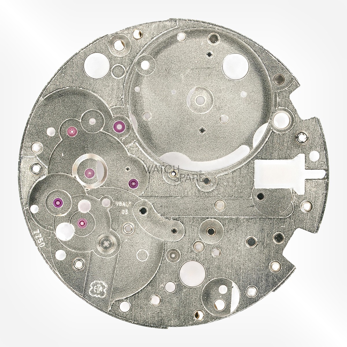 ETA Cal. 7750 - Main plate, assembled 1