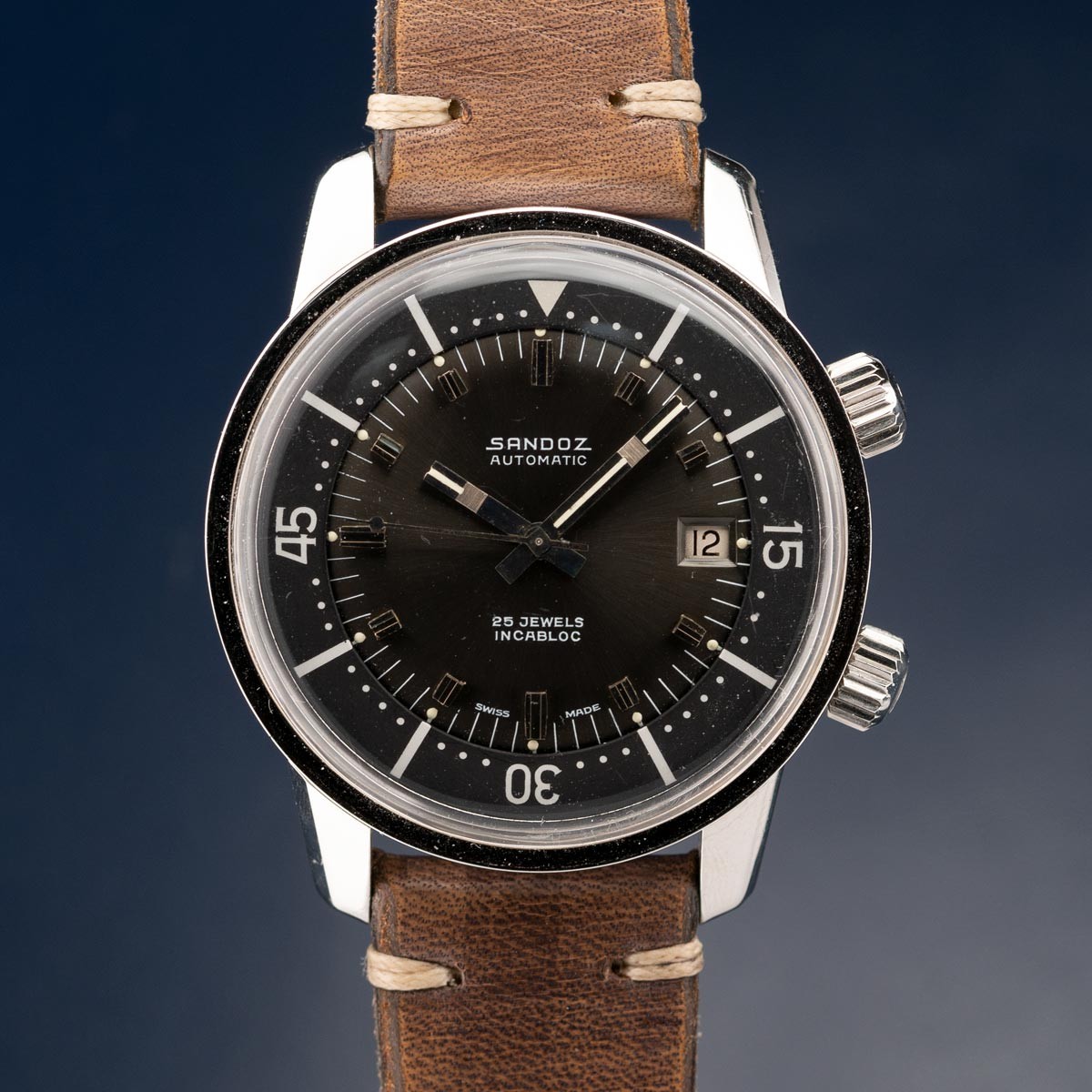 Sandoz diver watch sales