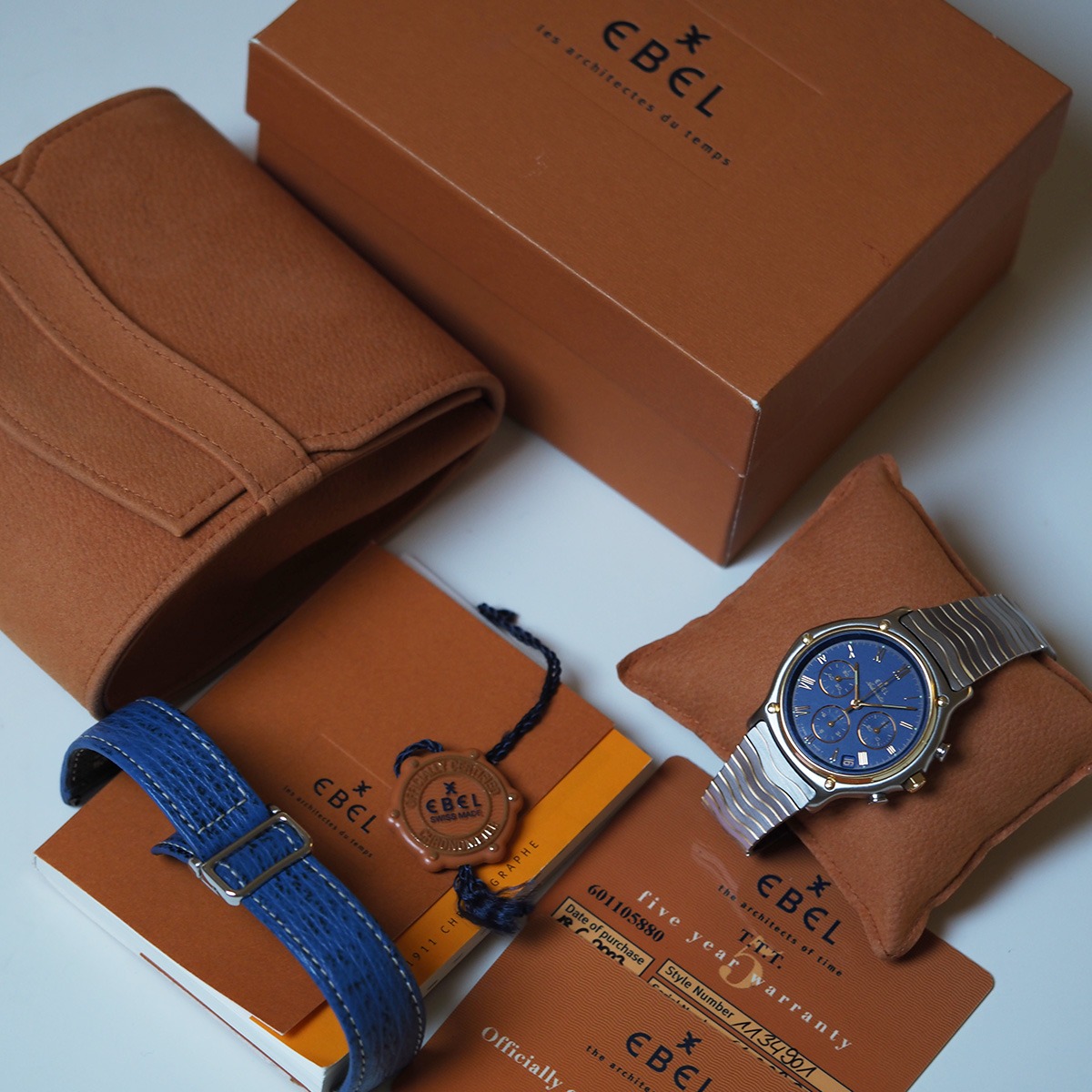 Ebel - 1911 Chronographe El Primero Full Set Réf. 1134901
