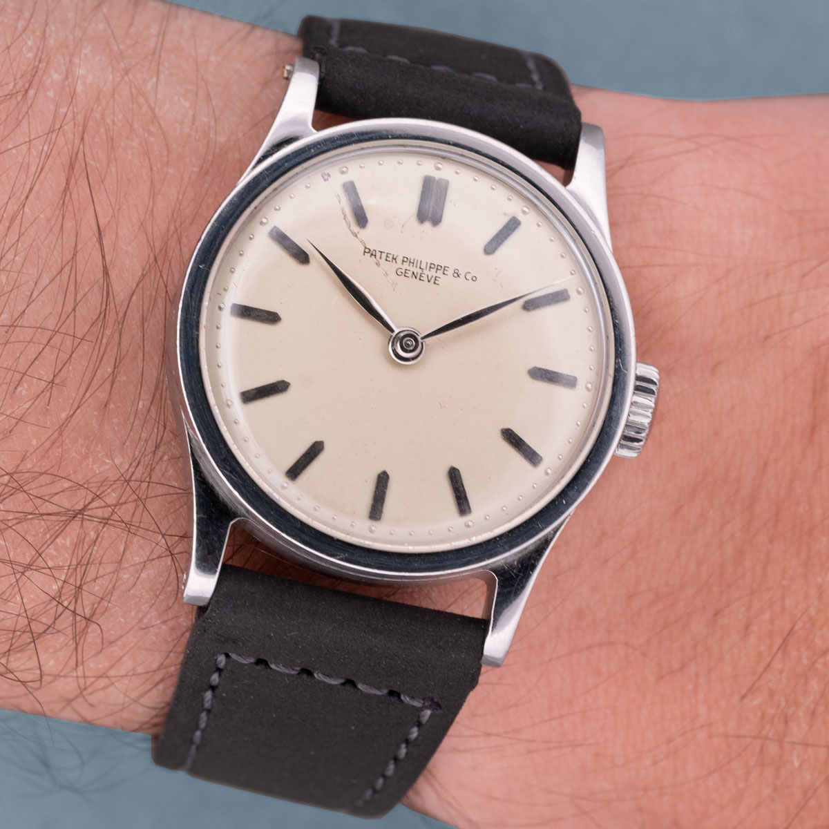 Patek philippe ref 96 stainless steel outlet