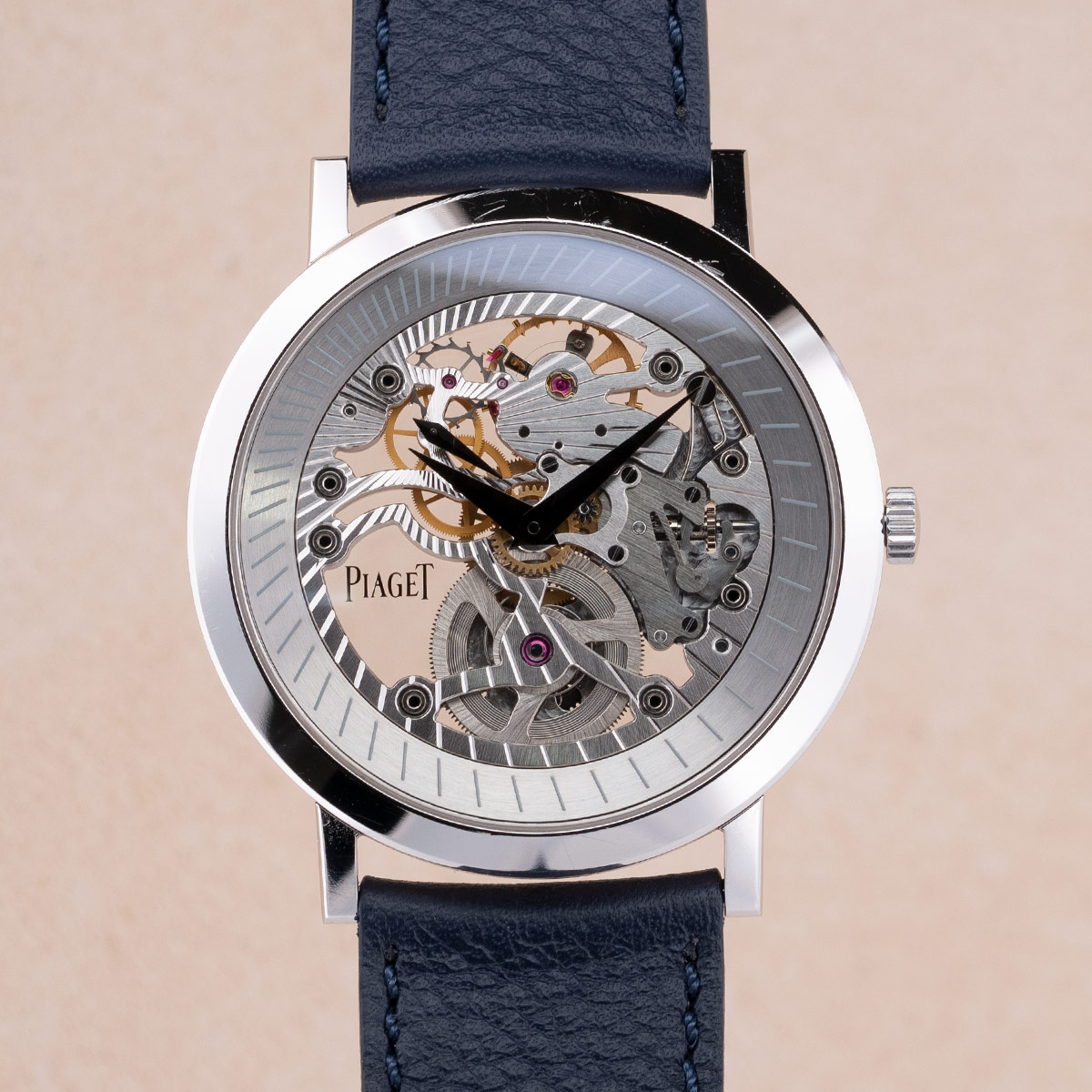 Piaget Altiplano Skeleton en or blanc 18 carats