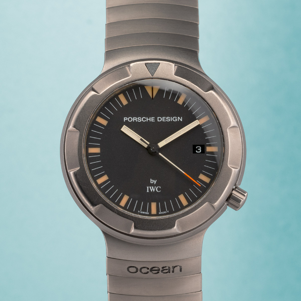IWC Porsche Design Ocean 2000 R f. 3504 de 1991 Full Set