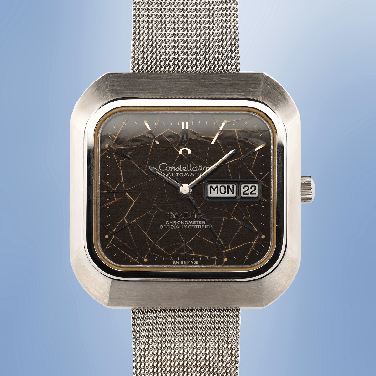 Omega - Unique Constellation Automatic TV Rectangle 